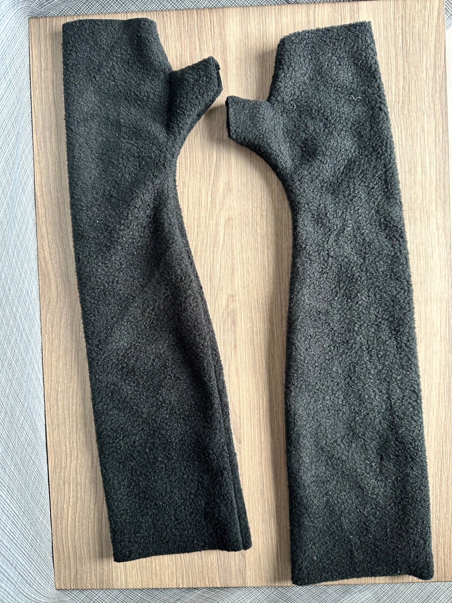 Kids Fingerless Fleece Gloves