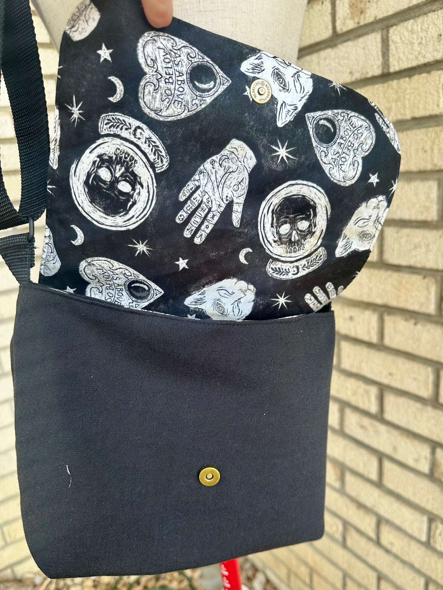 Moon Phase Small Messenger Bag