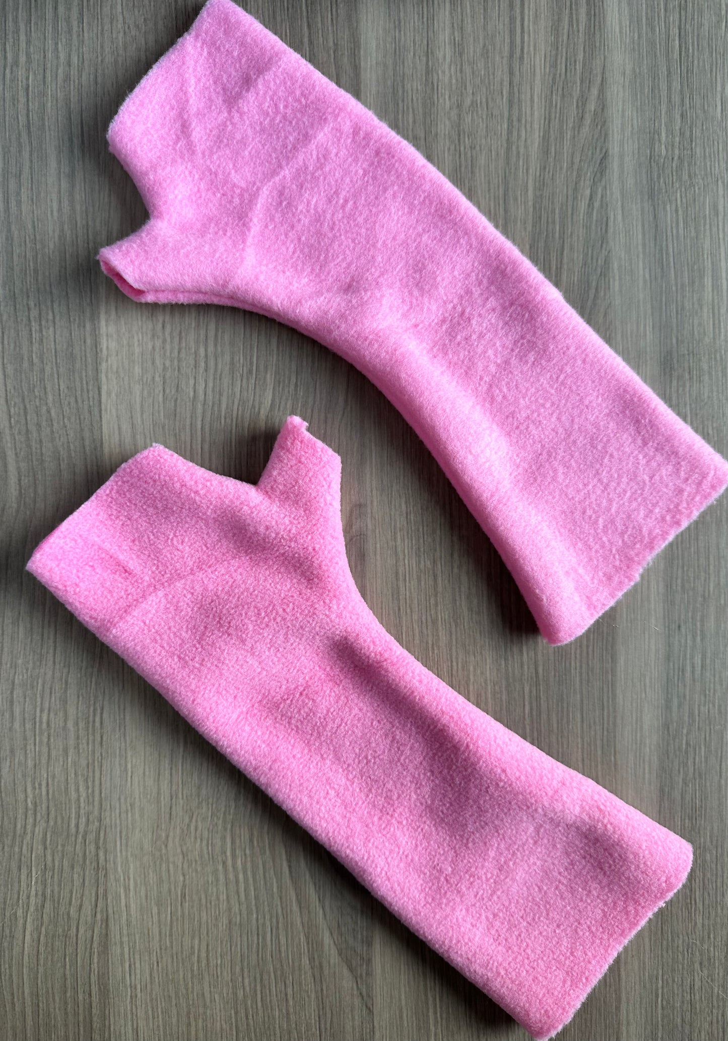 Kids Fingerless Fleece Gloves