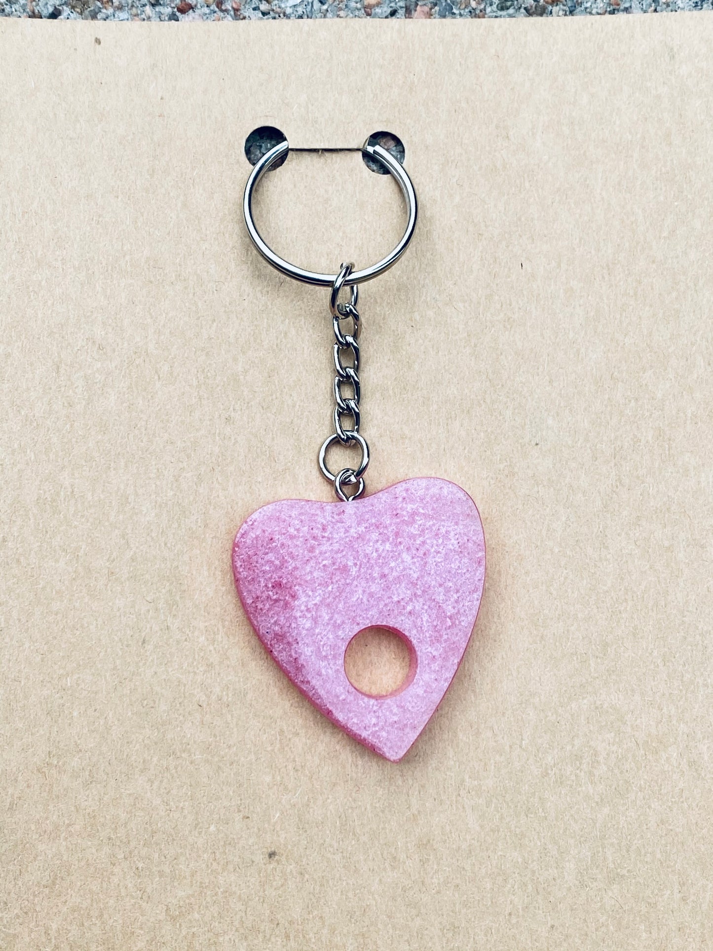 Ouija Planchette Keychain