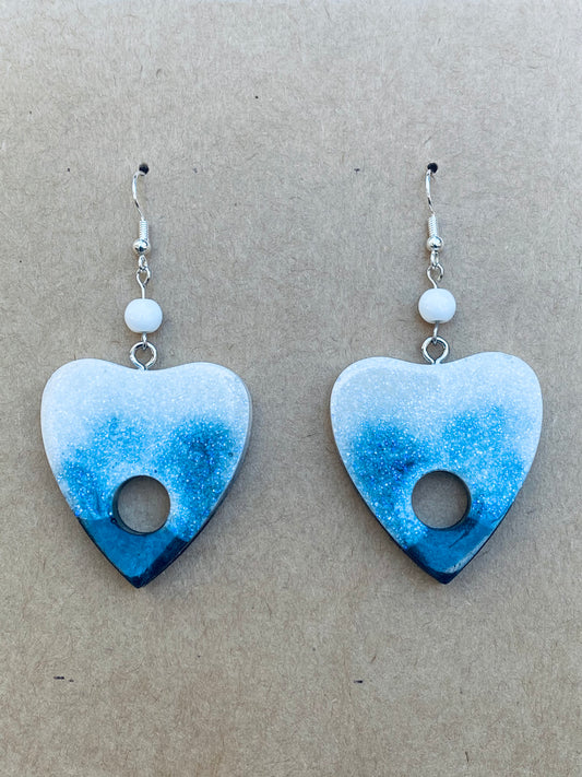 Ouija Planchette Earrings