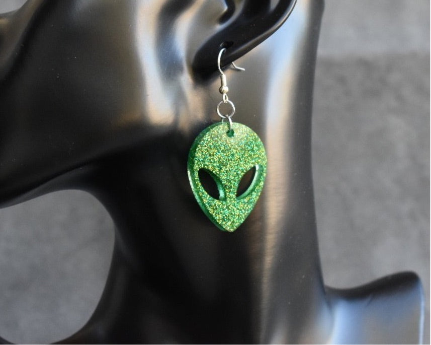 Alien earrings 1”