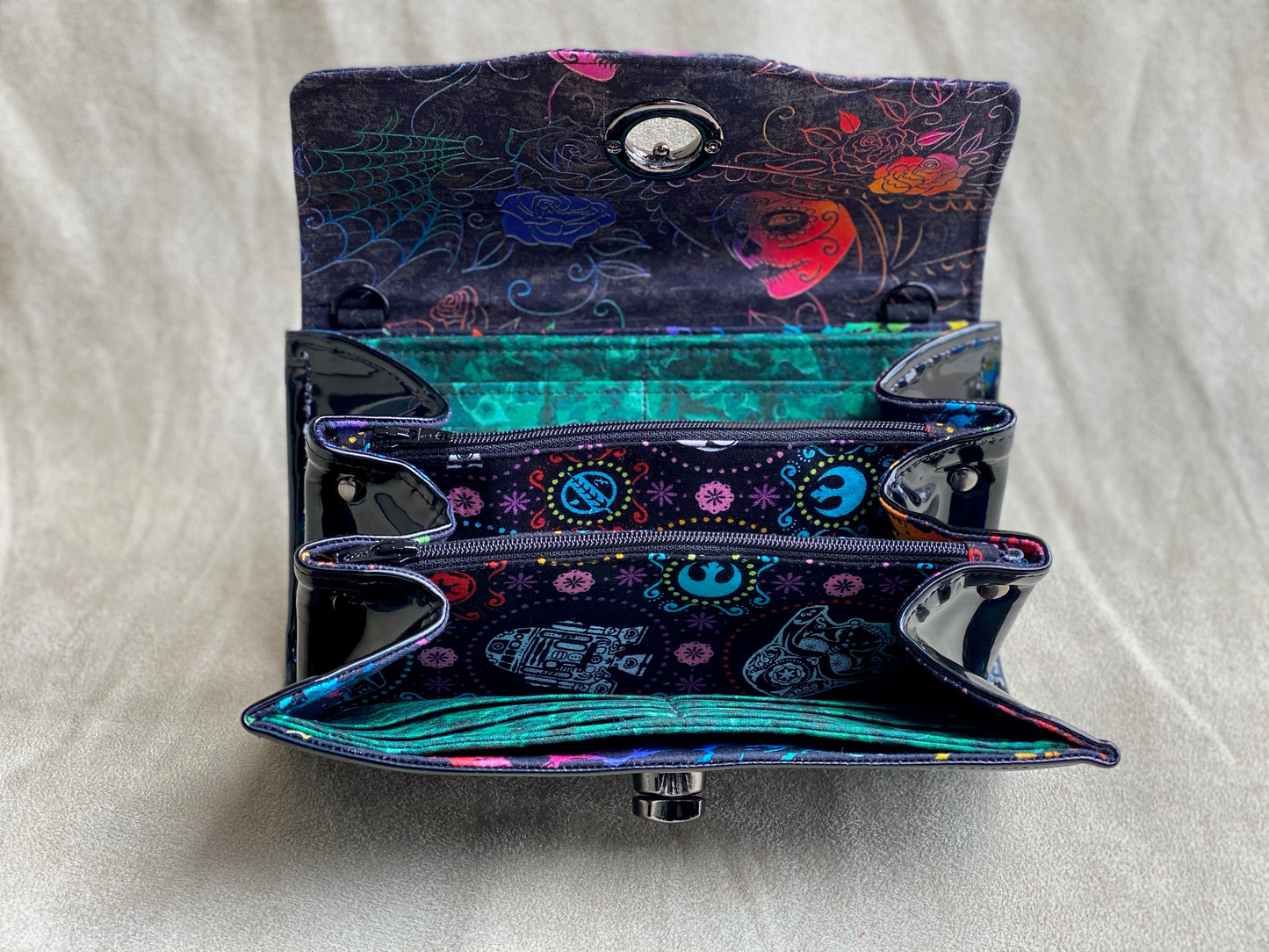 Day of they Dead Clutch Wallet
