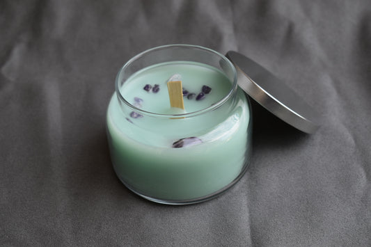 White Sage and Lavender Prayer and Meditation Candle